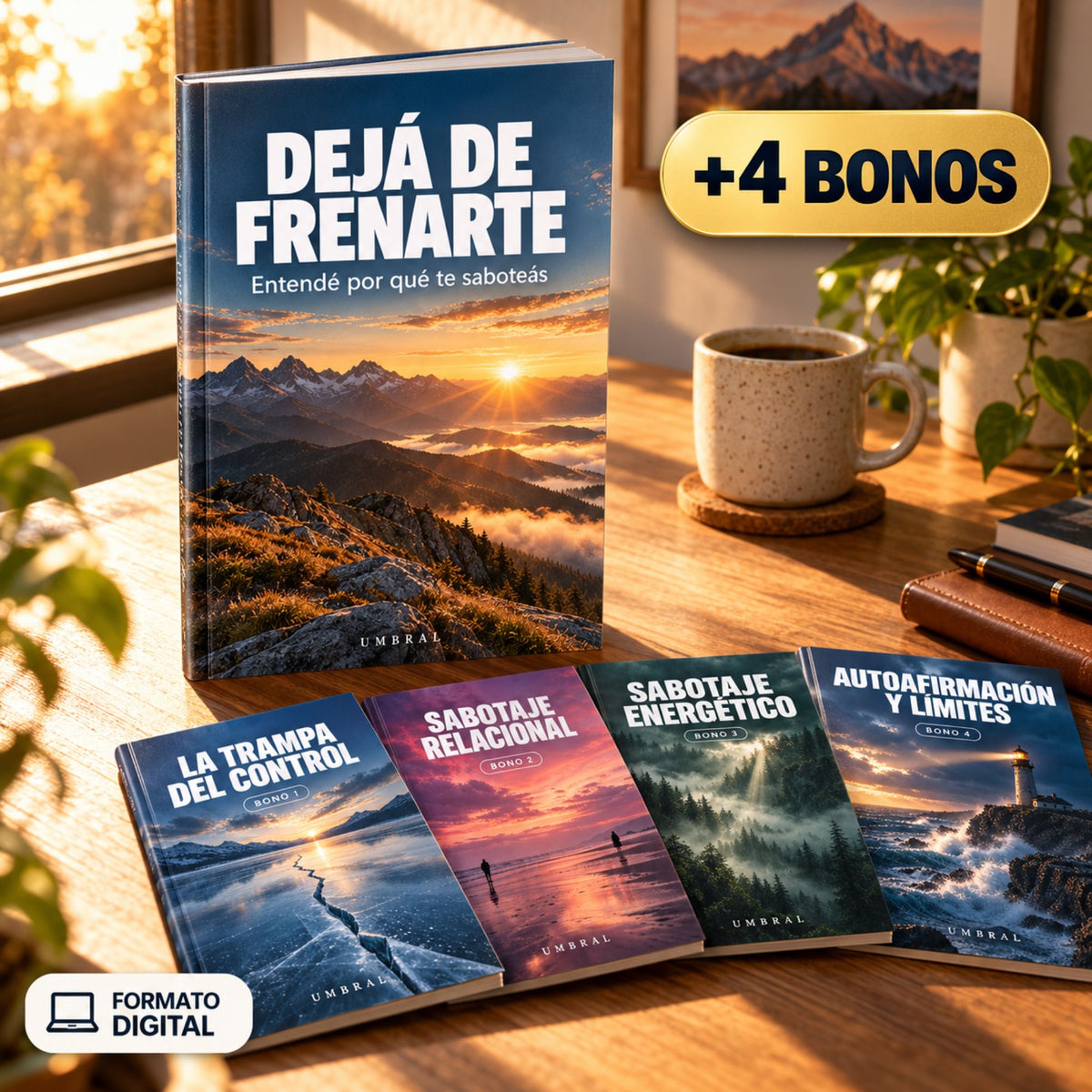 Dejá de Frenarte + 4 Guías de Regalo